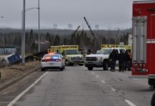 Grave accident à Sept-Îles avec deux semi-remorques