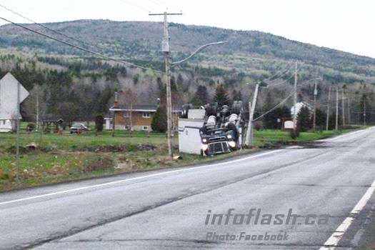 Fermeture de la 132 secteur Causapscal