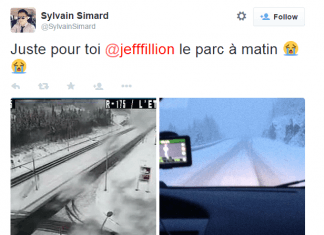 De la neige au Québec en mai… Dites-moi que c’est un rêve!