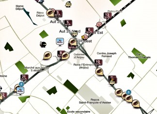 L’application WAZE et la circulation nord-américaine