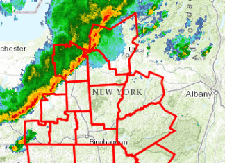MAJ 15:19 – Soyez prudent présentement dans l’Etat de New-York (Tornado watch)