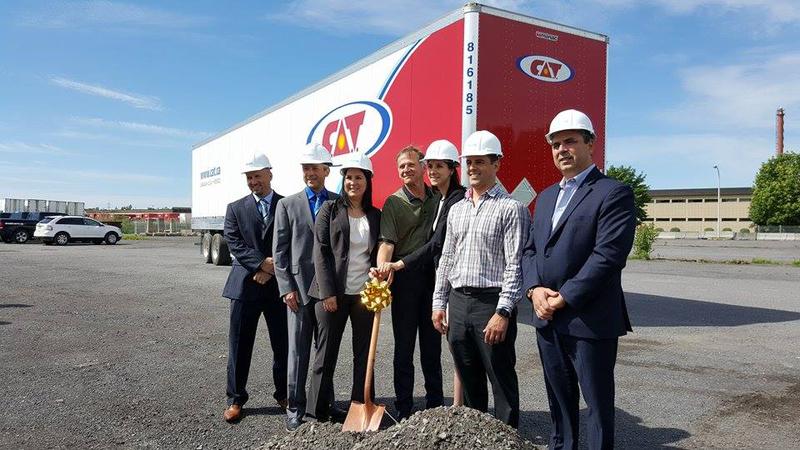 Lancement des travaux de la première station de gaz naturel comprimé GAIN Clean Fuel à Coteau-du-Lac.