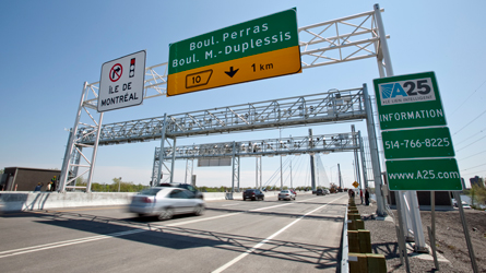 Dernière heure :  HAUSSE pour le pont de la #A25