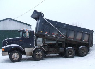 Une alarme pour un camion-benne?