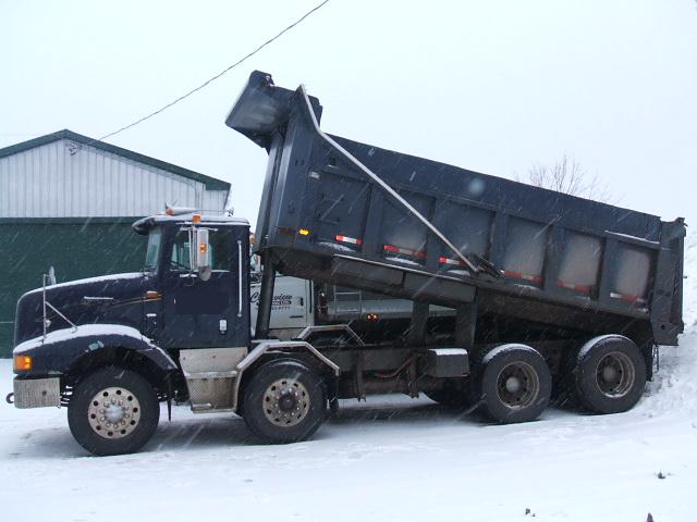 Une alarme pour un camion-benne?