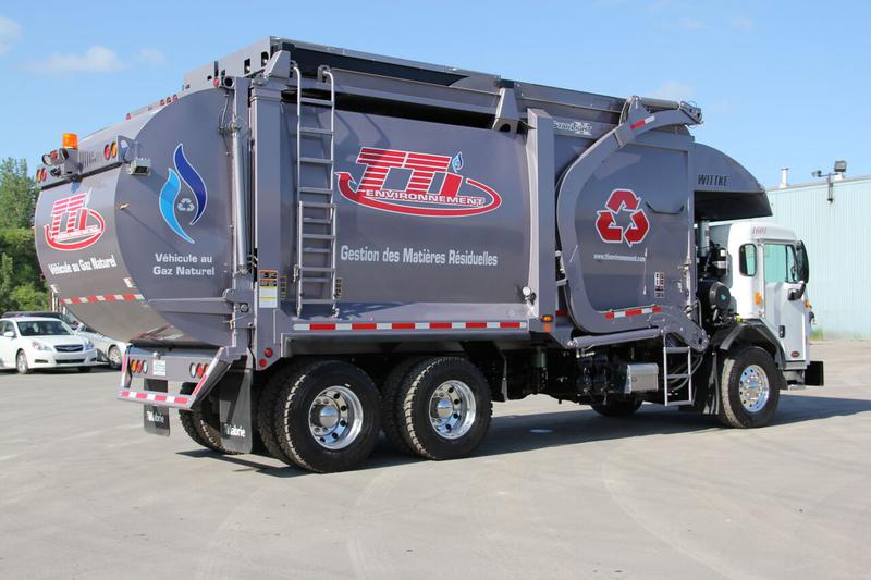 TTI Environnement fait le saut et devient la première PME québécoise à se doter d&rsquo;un camion de collecte au GNC