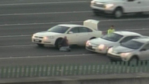 Quand ta vie tiens qu&rsquo;à un pneu. (Hier, Interstate 95, Floride)