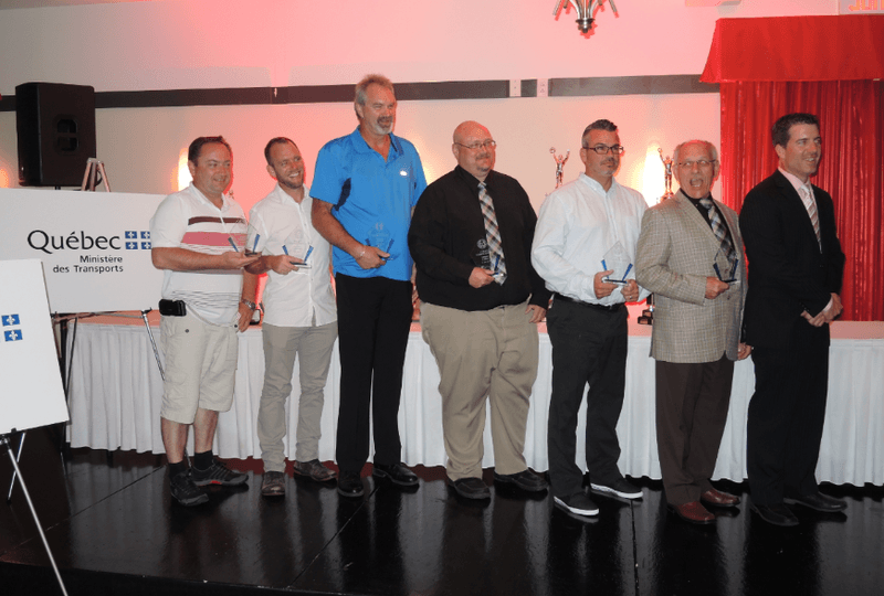 Gagnants du championnat des provincial des chauffeurs de Saint-Jérôme 2015