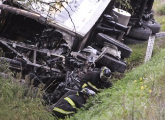 Un décès lors d’une violente collision à Acton Vale