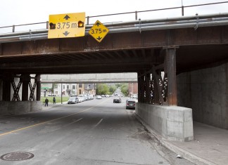 Problématique du viaduc de la rue Guy à Montréal, à quand des caméras coté sud?