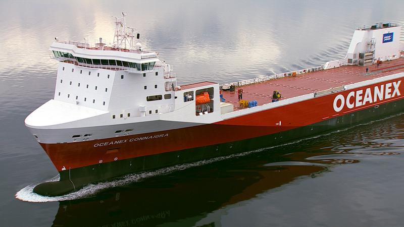 Une grue de rechange pour Oceanex