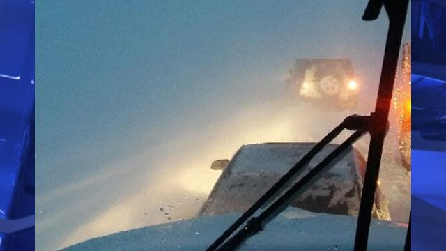 125 véhicules arrêtés en pleine neige ce matin sur l&rsquo;Interstate 25 au Colorado (MAJ maintenant ouverte)