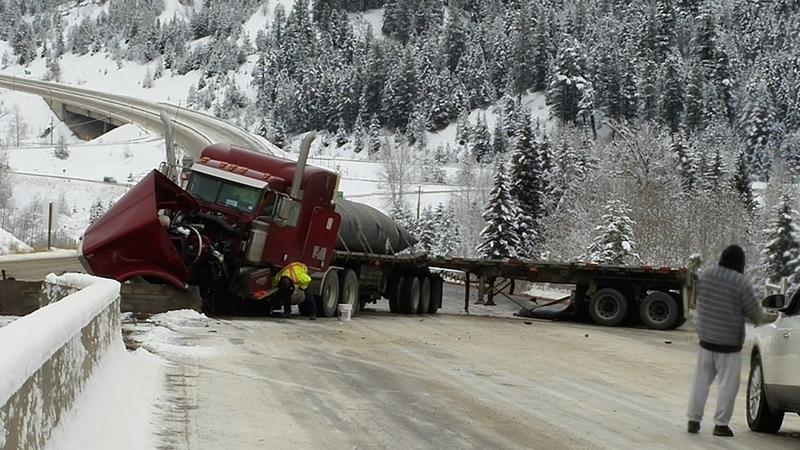 Partout en Amérique avec la neige: Soyez prudents!
