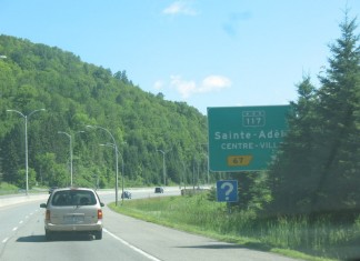 AUTOROUTE 15 NORD À SAINTE-ADÈLE Fermeture complète de nuit à prévoir cette nuit!