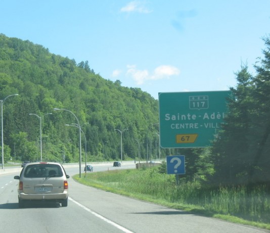 AUTOROUTE 15 NORD À SAINTE-ADÈLE Fermeture complète de nuit à prévoir cette nuit!
