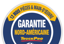 Vous êtes couverts partout en Amérique du Nord avec TruckPro!