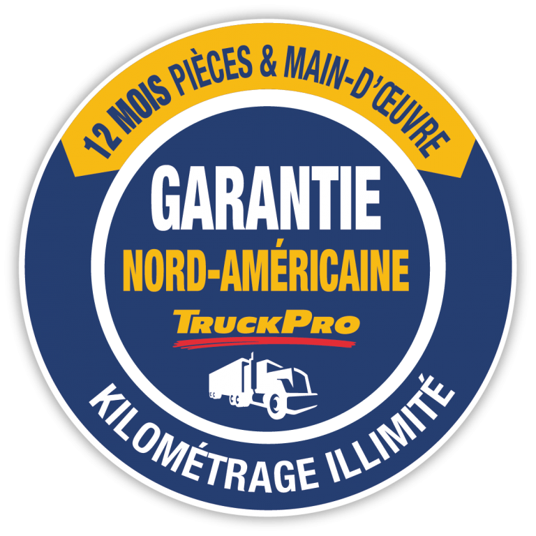 Vous êtes couverts partout en Amérique du Nord avec TruckPro!