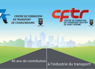 40 ANS DE LEADERSHIP POUR LES DEUX CENTRES NATIONAUX SPÉCIALISÉS EN TRANSPORT!