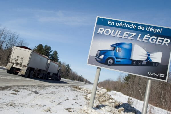 Période de dégel 2017 Dates officielles