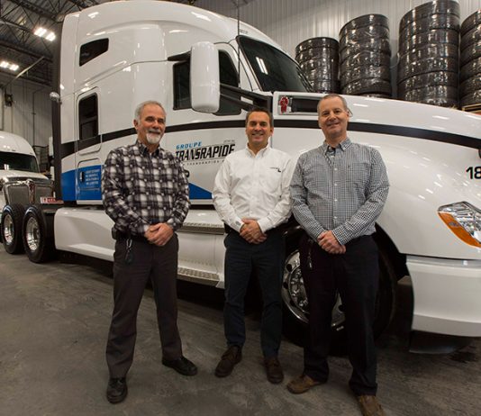 GROUPE TRANSRAPIDE FAIT L’ACQUISITION DE 15 NOUVEAUX CAMIONS KENWORTH EN 2017