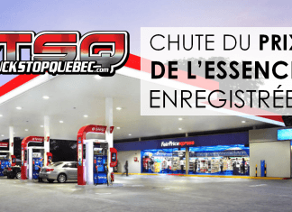 Chute du prix de l’essence enregistrée mercredi