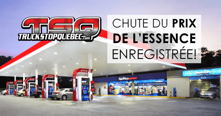 Chute du prix de l’essence enregistrée mercredi