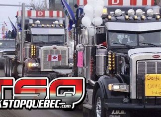 Un convoi de 600 camions appuie l’industrie gazière et pétrolière