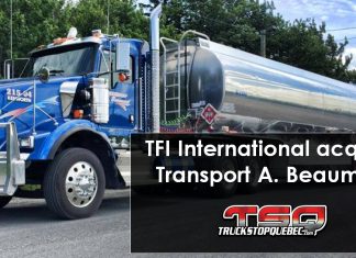 TFI International acquiert Transport A. Beaumont