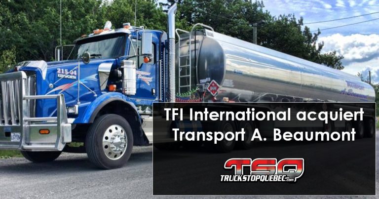 TFI International acquiert Transport A. Beaumont