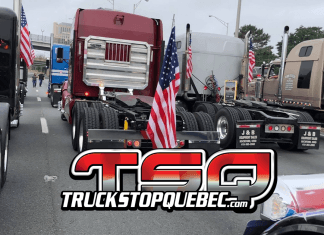Une protestation des camionneurs le 12 avril prochain aux États-Unis?