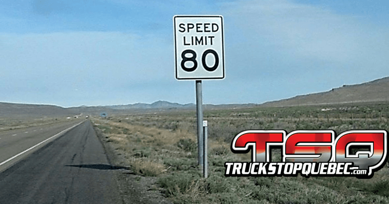 Une limite de 65 mph pour les camions sur les interstates de la Californie et 80 mph dans d&rsquo;autres états?