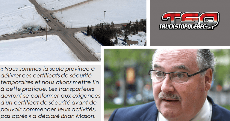 Examen rigoureux de la conformité des transporteurs de l&rsquo;Alberta à venir