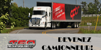 Places disponibles pour les jeunes de 17-18 ans qui veulent devenir camionneurs!