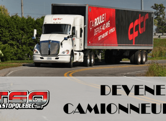 Places disponibles pour les jeunes de 17-18 ans qui veulent devenir camionneurs!