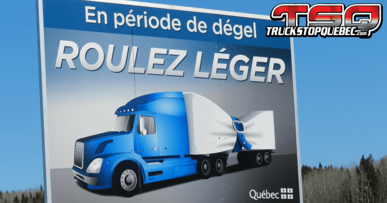 Mise à jour des dates visées pour la période de dégel au Québec (confirmées avec le MTQ)