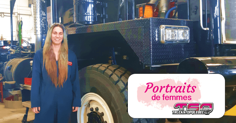 Portraits de femmes : Janie Fleurant, mécanicienne de véhicules lourds