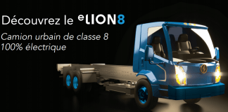 Dévoilement du camion 100% électrique de Lion