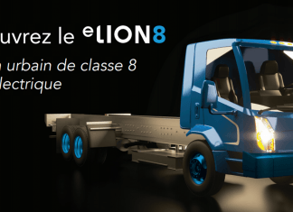 Dévoilement du camion 100% électrique de Lion