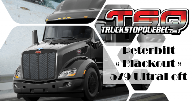 Un look unique pour le 579 UltraLoft de Peterbilt