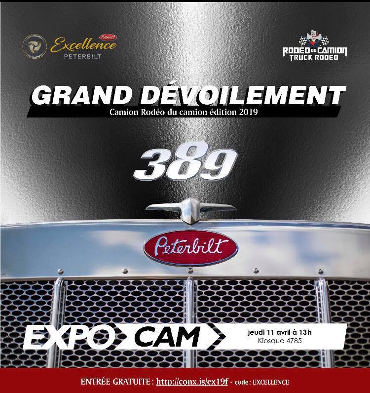 Peterbilt en vedette au salon Expocam!