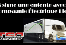 CN signe une entente avec la Compagnie Électrique Lion