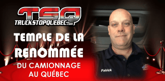Patrick Neault au Temple de la renommée du camionnage!