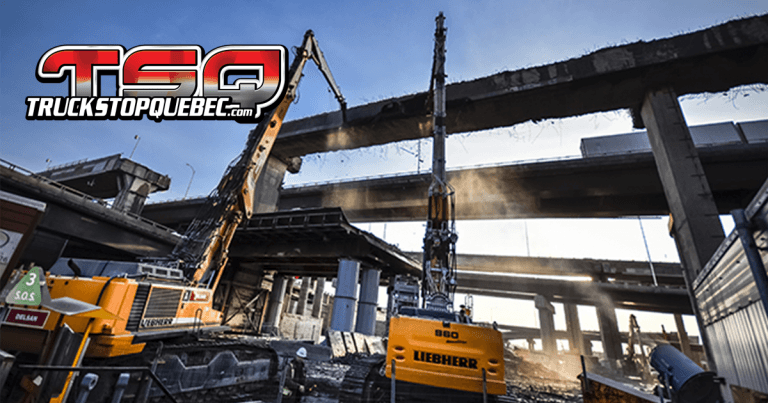 Transports Québec partage l&rsquo;avancée des travaux de l&rsquo;échangeur Turcot