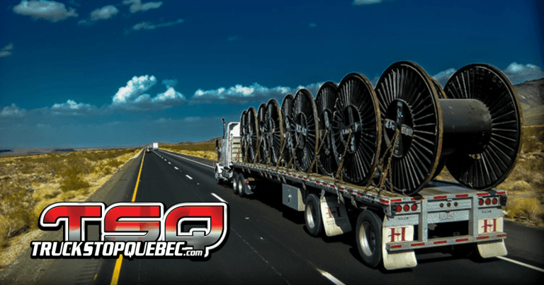 Transport par remorque plateforme : cargaison à haut risque?