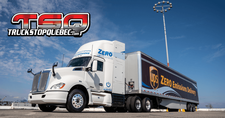 Dévoilement du Kenworth T680 à l&rsquo;hydrogène dans le port de Los Angeles