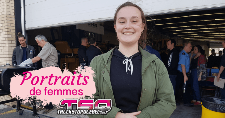 Portraits de femmes | Cendrine Audet, étudiante en mécanique d&rsquo;engins de chantier