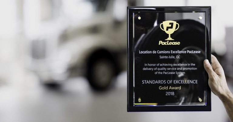 Location de Camions Excellence PacLease de Ste-Julie reçoit les honneurs!
