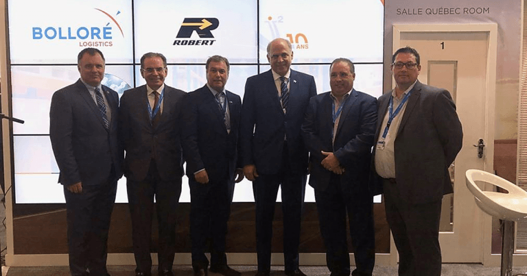 Le Groupe Robert conclut un partenariat avec Bolloré Logistics Canada et J2