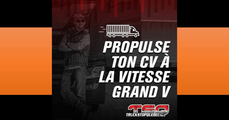 Truck Stop Québec fait preuve d&rsquo;innovation en matière d’emploi dans le transport!