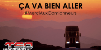 Le courage des camionneurs en tant de crise: ça va bien aller!
